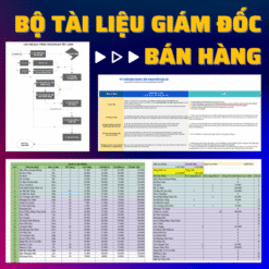 Bộ Tài Liệu Bán Hàng/SALE - Dành Cho Trưởng Phòng Kinh Doanh - Giám Đốc Kinh Doanh